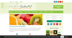 Desktop Screenshot of cultivasalud.com